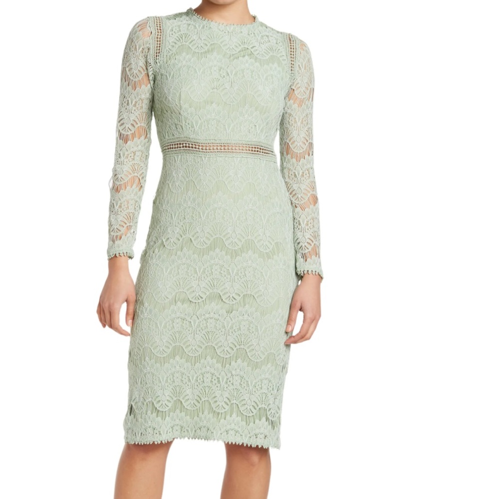 Sage green dress never worn